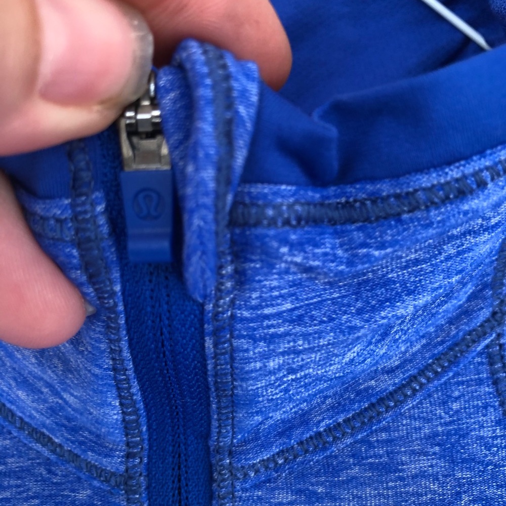 Lululemon Pace Pusher Pullover in Harbor Blue 8 - Picture 10 of 16